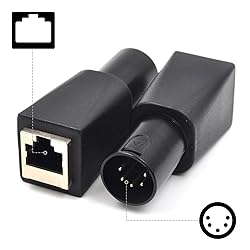 Zhupoub (1 Pair) 5 Pin Male/Female XLR DMX