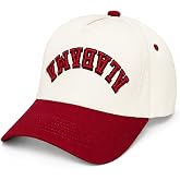 Funky Junque Upside Down City 2 Tone Trucker Hat, Embroidered Baseball Cap | Structured 5 Panel cotton cap with 3D embroidery for street style, weekend getaways, game days &amp; music festivals