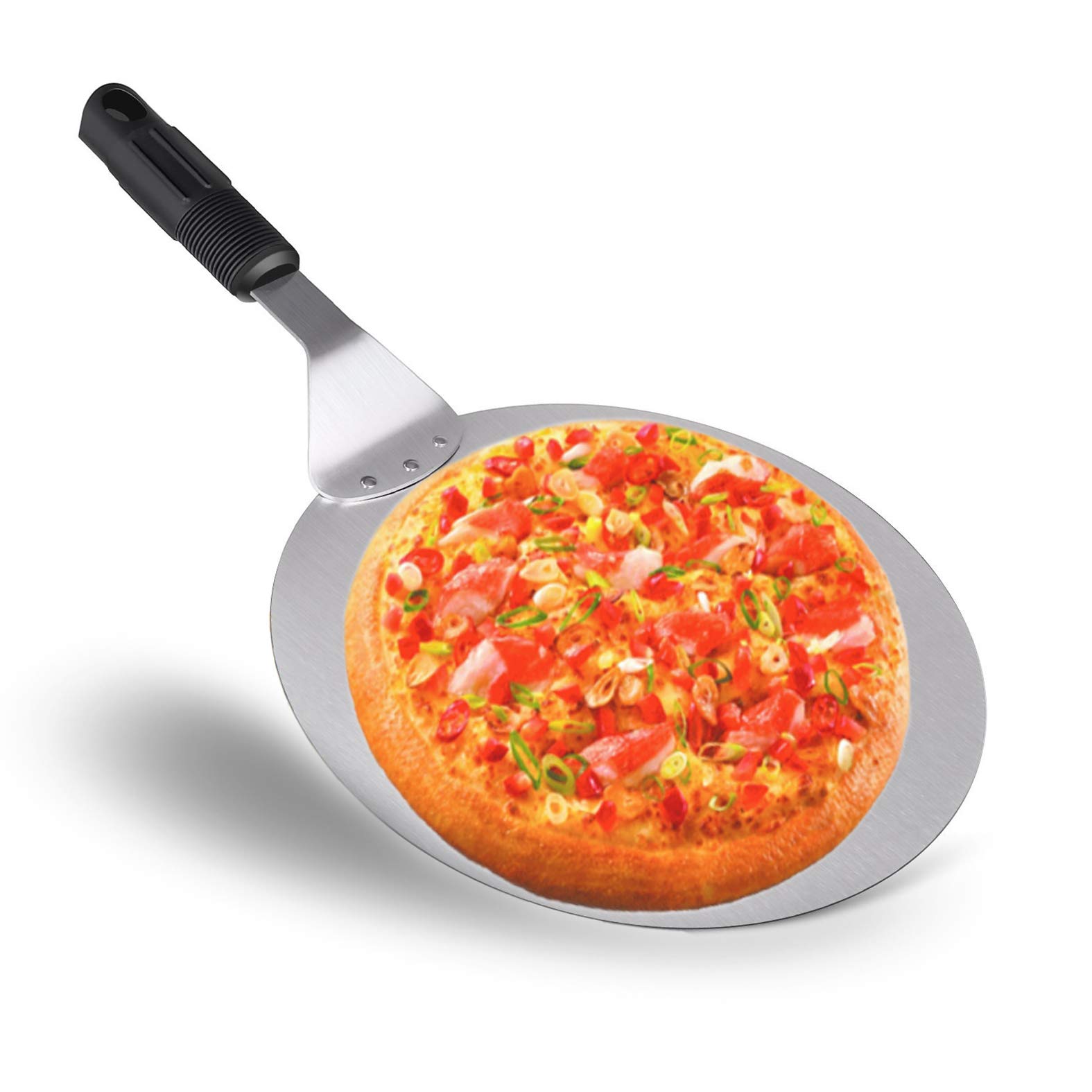 OFKPO Stainless Steel Pizza Scoop Cake Shovel