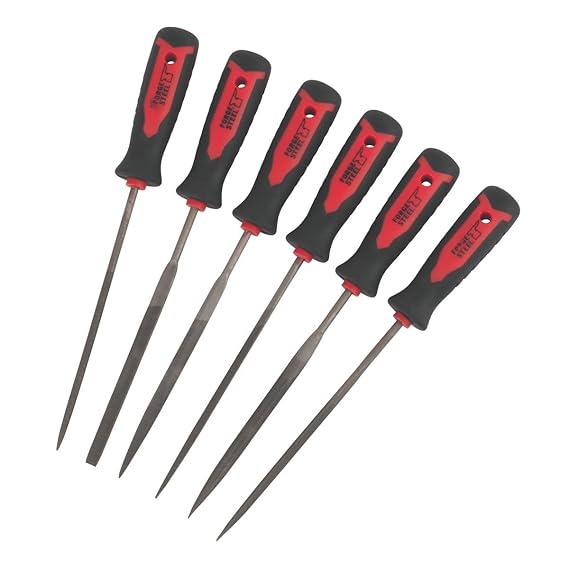 Steel Needle File Set 150mm 6 Pieces Amazon.co.uk DIY & Tools