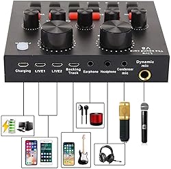 Podcast Equipment Bundle, BM-800 Mic Kit with Live
