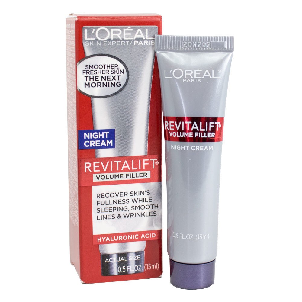 revitalift volume filler night cream