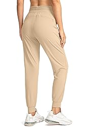 G Gradual Women's Joggers Pants with Zipper Pockets