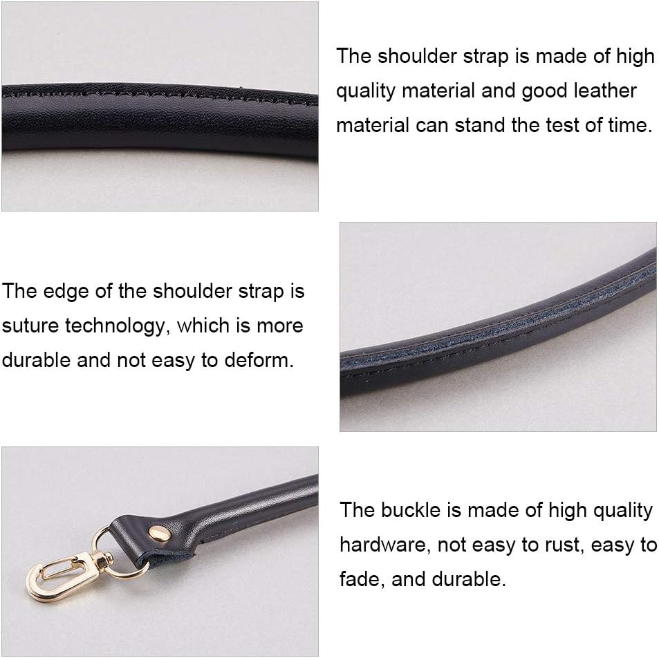 PandaHall 16 Inch Leather Bag Handles - Image 4