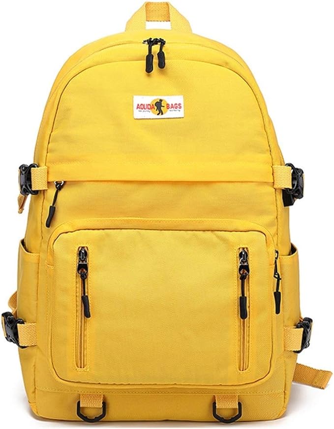 Lightweight Nylon Backpack Laptop Backpack, Large Capacity Computer Rucksack with