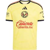 adidas Club America 26/27 Home Men's Soccer Jersey, Small | Recycled polyester interlock knit, collar, sweat-wicking, lightweight build, streamlined slim fit, soccer fan wear