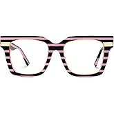 Zeelool Glasses Frame for Women, Personality Fit Glasses Eyeglasses with Non-prescription Clear Lenses Taylor ZJGX799757