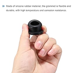 MECCANIXITY 6Pcs T Shape Rubber Grommet Mount Dia
