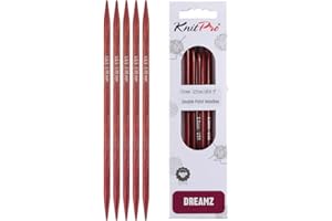KnitPro Dreamz Double Pointed Needles 5" (12.5cm) | US Size 8 (5mm)