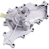 Gates 43063 Premium Engine Water Pump | Replaces PW 505 PW-324 252-469 5F1Z 8501 A F5DZ 8501 A 1F1Z 8501 AA F6DZ 8501 FA F8DZ 8501 AA RFF58E8505AC XF1Z 8501 AA.