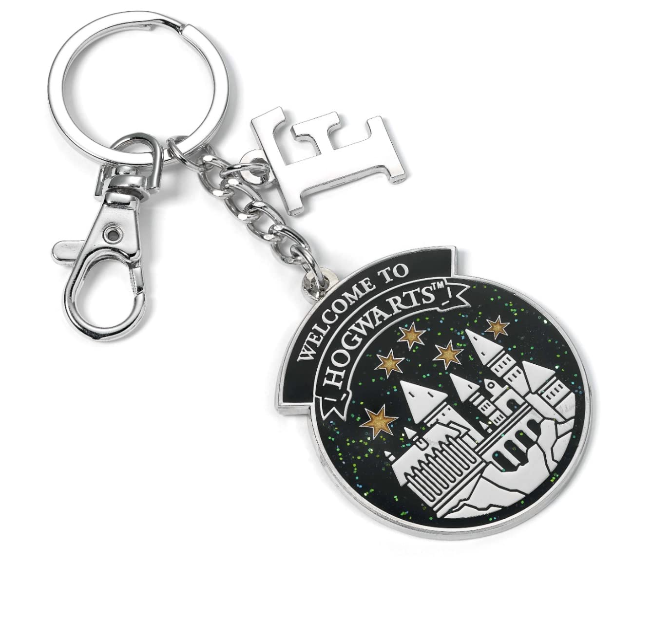 Harry Potter Official Personalised Hogwarts Keyring F Initial