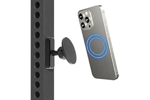 ZANEDY Magnetic Phone Mount for Golf Cart, Car, Gym, N54 Strong Magnet Phone Holder Compatible with iPhone 12-17, Metal Surfa