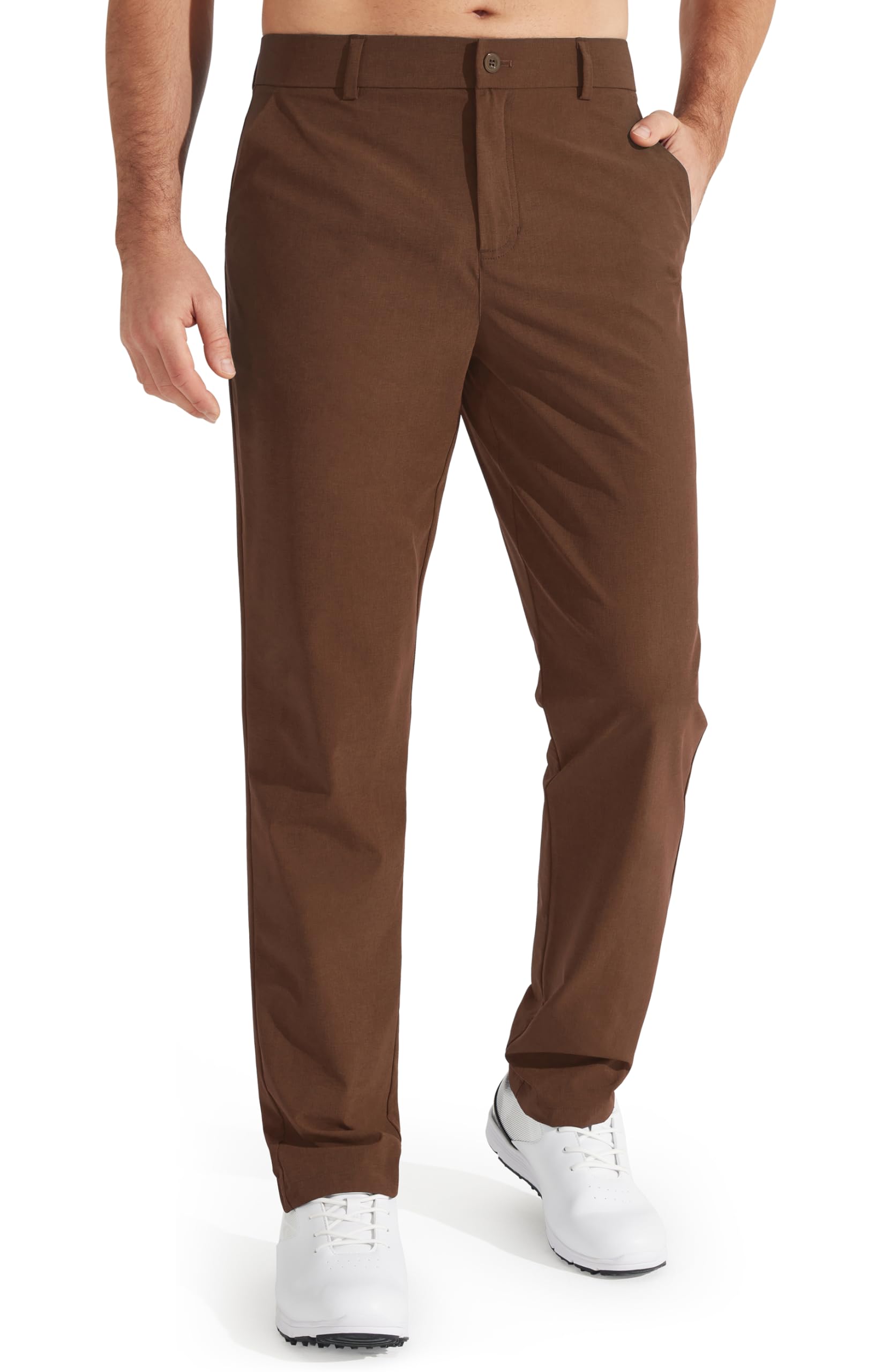 Libin Men's Dress Pants 32" Comfy Business Casual