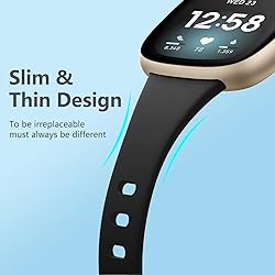 Getino Compatible with Fitbit Versa 4/ Versa 3