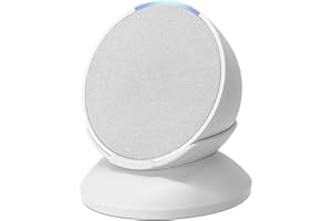 C YECEN Stand for Echo Pop - Desktop Holder Mount,Built-in Cable Management,Glacier White