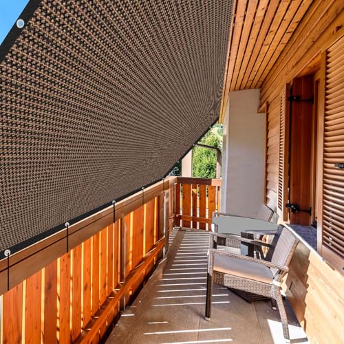 BXAEYIPOR Sun Protection, 85% Shading Rate, UV Resistant, Awning with Eyelet Edge, Easy to Hang Shading Net for Car, Garden, Greenhouse, Camping