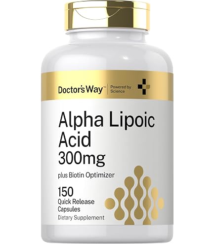 Amazon.com: Doctor's Way Alpha Lipoic Acid 300mg | 150 Capsules
