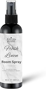 Essican Purelife Fresh Linen Room Spray 100ml Luxury Home Fragrance