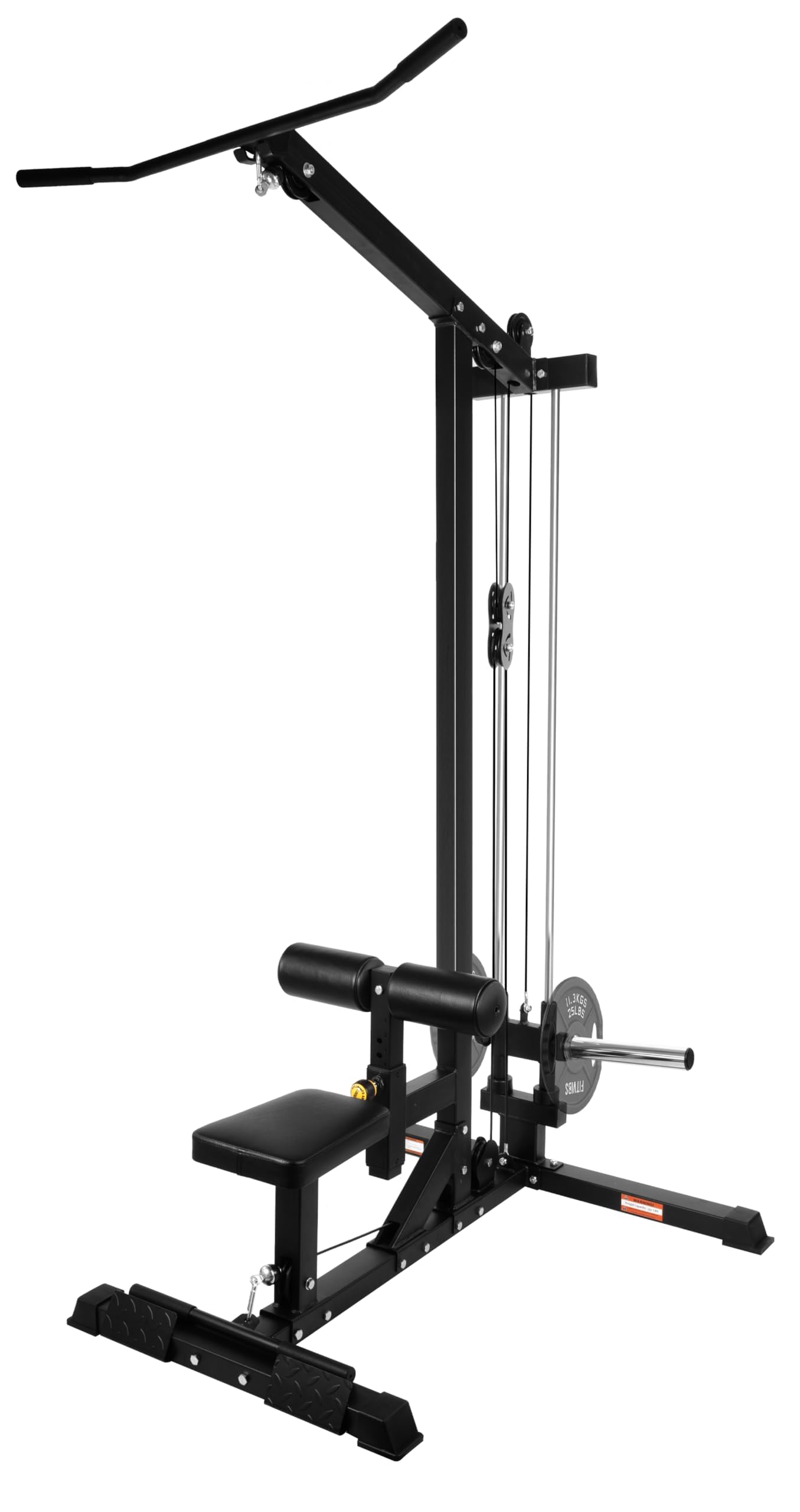 Photo 1 of ***(PARTS ONLY -SELLING AS IS -MISSING PIECES)*** Fitvids LAT All-in-one Machine with High and Low Pulley Station, LAT Pull Down and LAT Row Cable Machine, LAT Tower with Adjustable Leg Support for Home Gym Total Body Training
