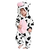Dream cosplay Unisex Baby Costume,Baby Flannel Animal Halloween Home Clothing