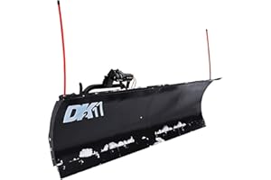 DETAIL K2 DK2 AVAL8826 Universal SUV/Truck Heavy Duty Snow Plow Kit, 88 x 26 x 2 Inch Receiver Mount, Black