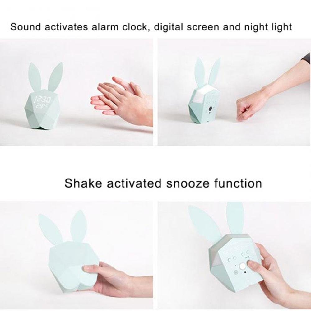 AOLVO – Despertador Digital de Conejo – Batería de Litio integrada ...