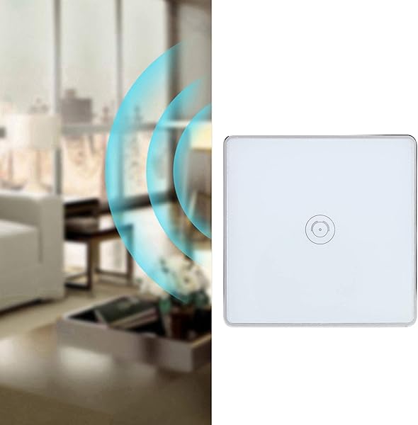 Smart Switch Smart WiFi Light Switch Funciona con Alexa Echo dot Google Home IFTTT Roqi y iOS Siri corriente nominal de 10A certificacin de producto CE FCC y ROHS estndar britnico material