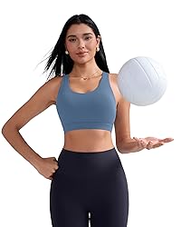 RUNNING GIRL Sports Bra for Women, Criss-Cross Back