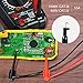 Meterk 5 in 1 Electronic Test Leads Kit, Digital Multimeter Leads with Alligator Clips, Test Extension, Test Probe, Plunger Mini-hooks Replaceable Test Meter