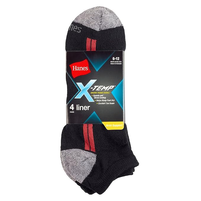 hanes liner socks