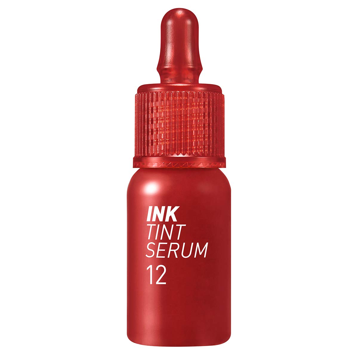 Peripera Lip Ink Tint Serum - Skin Moisturizing Long-Lasting Egg Shell Shine - Baked Red