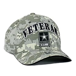 US Army Veteran Hat Army Military Official Licensed