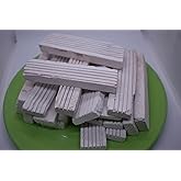 Grooved white slate pencils