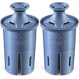 Brita Longlast+ Water Filter, Longlast+ Replacement Filters for Pitcher and Dispensers, Reduces Lead, BPA Free, 2 Count (Pack