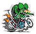 Rat Fink Harley Decal 5