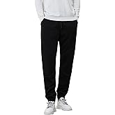 INVICTUSY Men’s Fleece Joggers Lightweight Stretchable Sweatpants with Pockets for Gym, Running, Hiking Casual Wear