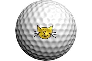 Golfdotz - Golf Ball Markers, Unique Golf Ball Stamps and Golf Ball Stickers for Marking Golf Balls, Durable Golf Ball Decals, Golf Accessories for Men and Women, Creatures Collection (18-32 Count)