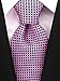 Neckties By Scott Allan - Purple Geometric Men's Tie