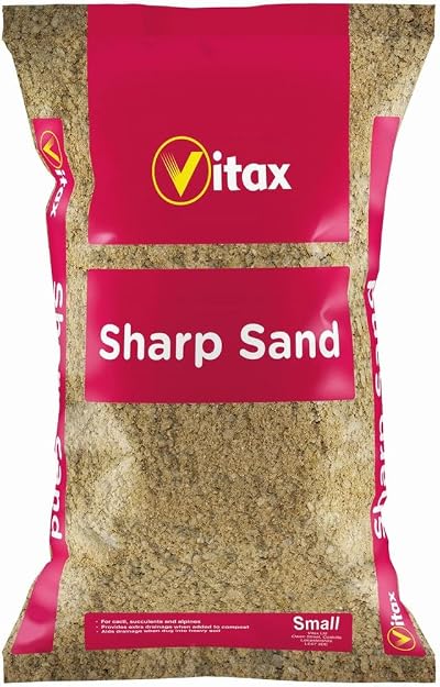 Vitax Sharp Sand Small Ideal for Screeds Renders Concrete Slabs Paving