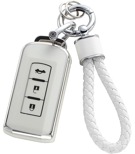ontto - Estuche para llaves compatible con llavero Mitsubishi, mando a