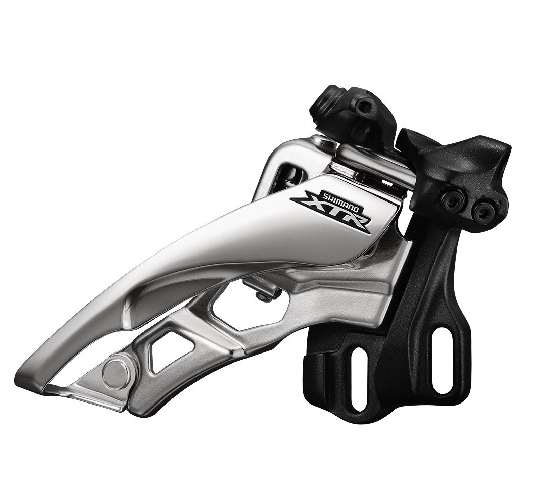 Shimano FD-M9000-E XTR triple front derailleur, side swing, side pull, E-type