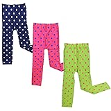 Wrapables Colorful Footless Tights Leggings, Set of
