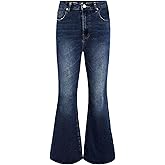 Men's Vintage Jeans Bell Bottom Pants Retro 70s 60s Outfits Flared Jeans Comfortable Stretch Fit for Disco Party