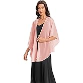 Hotshawl Shawls and Wraps for Evening Dresses Sheer Chiffon Women Elegant Soft Silky Scarf Scarve Wedding Bridal Stole