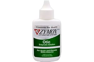 PET KING BRANDS Zymox Otic Enzymatic Solution for Dogs and Cats to Soothe Ear Infections Without Hydrocortisone for Itch Relief, 1.25oz