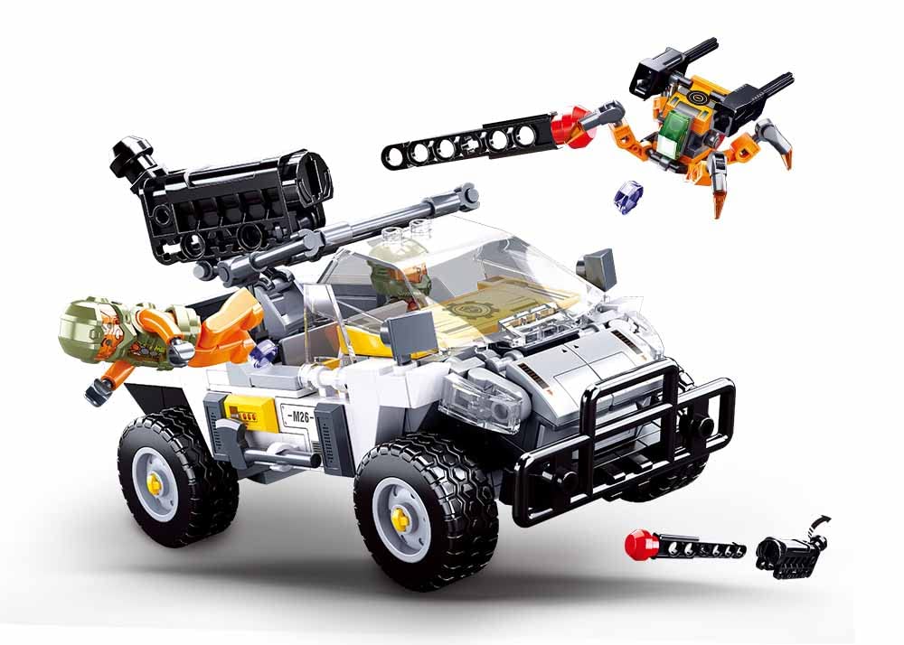 Sluban M38-B0995 Atomic Storm (Fire Rain), Annihilation Operation, 300 pieces