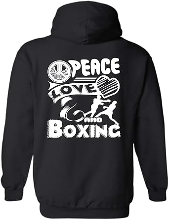 personalised boxing hoodies