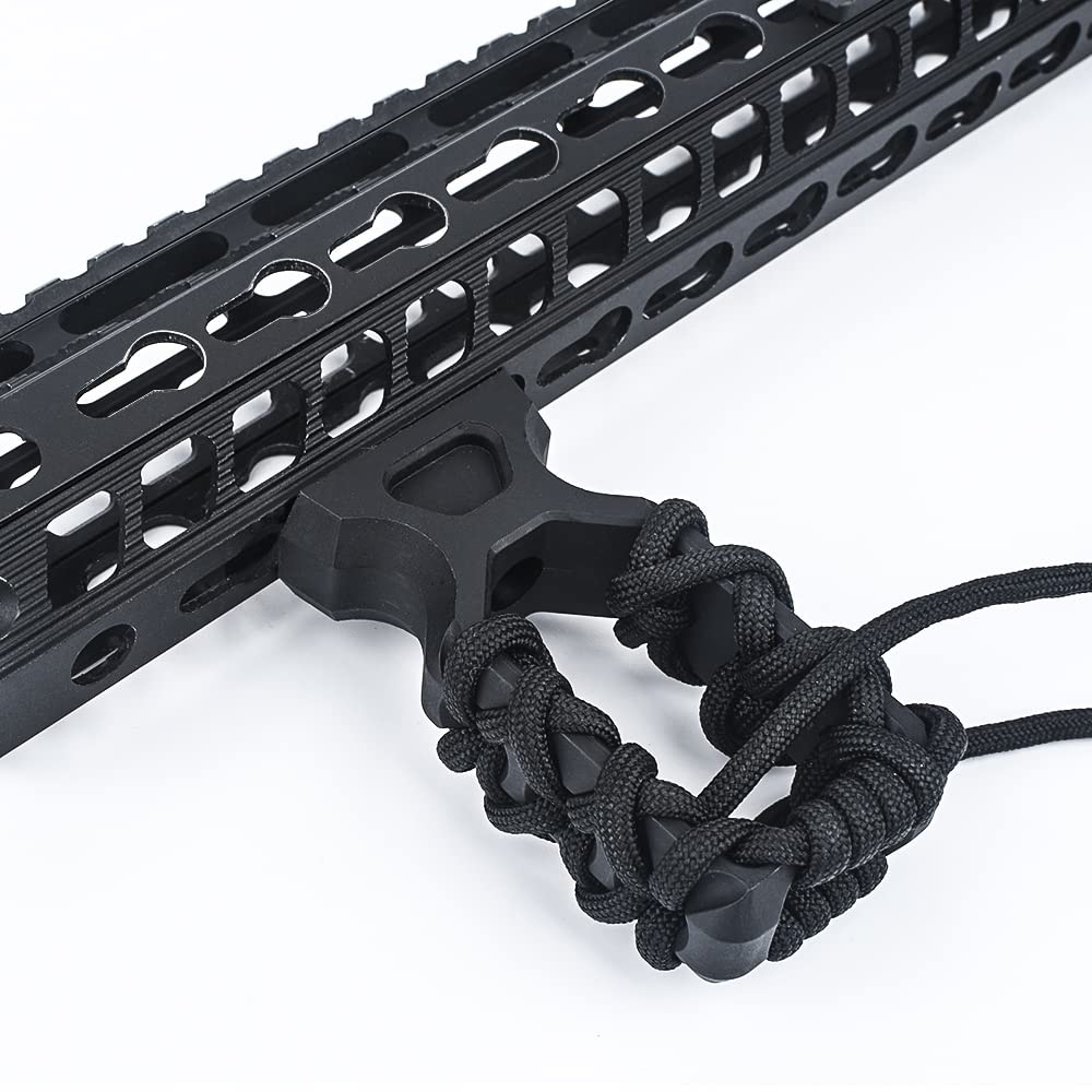 SBGJMY Tactical Mlok Keymod Front Grip Vertical Foregrip for Mlok Keymod Rail Handguard System (Black)