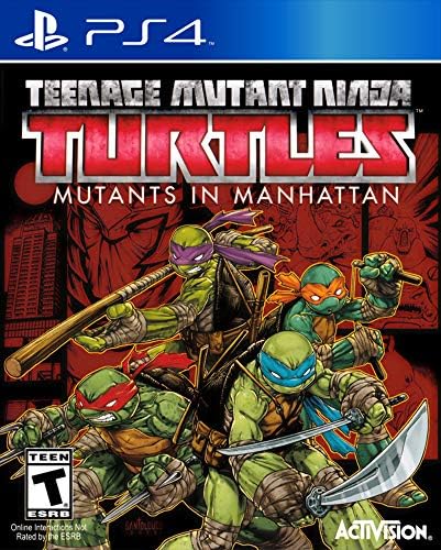 PS4 ミュータントタートルズ Turtles in Manhattan 欧州版 Amazon.com: Teenage Mutant Ninja Turtles: Mutants in Manhattan