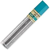Pentel Super Hi-Polymer Lead Refill, 0.7mm, 12/Leads (50-2B)